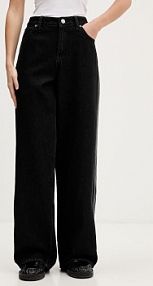 Jeansy adidas Originals  czarne damskie KD2909