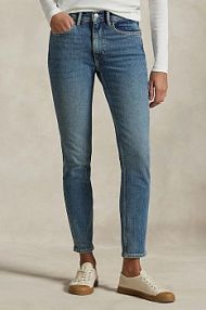 Jeansy Polo Ralph Lauren  niebieskie damskie 211969389