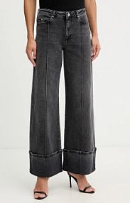 Jeansy Karl Lagerfeld  szare damskie B1W10046