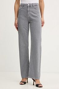 Jeansy Trussardi  szare damskie P4409600359N