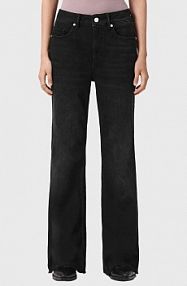 Jeansy AllSaints  czarne damskie W060EE