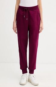Spodnie dresowe Calvin Klein Jeans  bordowy damskie LV047E236G
