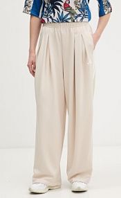 Spodnie dresowe Adidas  beżowe damskie KE4742