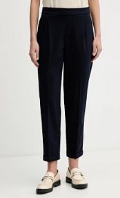 Spodnie eleganckie United Colors of Benetton  granatowe damskie 47CKDF0AZ