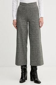 Spodnie eleganckie United Colors of Benetton  szare damskie 4Z8EDF0B9