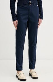 Spodnie eleganckie U.S. Polo Assn.  granatowe damskie WUP1018