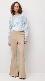 Spodnie dresowe BIZUU  beżowe damskie ZEIA.BEZOWY