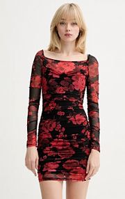 Sukienka Guess  czarna W6RK0A.KBAH2