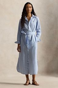 Sukienka Polo Ralph Lauren  niebieska 211A96362