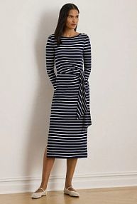 Sukienka Lauren Ralph Lauren  granatowa 200P03766