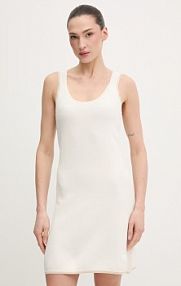 Sukienka EA7 Emporio Armani  beżowa AF22503.7W001