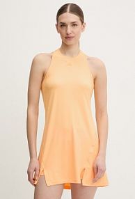 Sukienka adidas performance  pomarańczowa KF0974