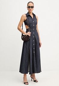 Sukienka jeansowa Twinset  granatowa 261AP2363