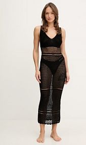 Sukienka Guess  czarna E6GK10.Z5632