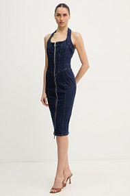 Sukienka jeansowa Fracomina  granatowa FR26SD4005D46