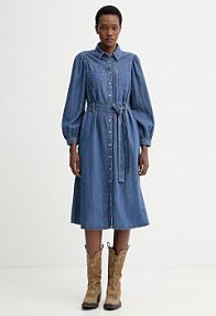 Sukienka jeansowa Levi's  niebieska 005OK