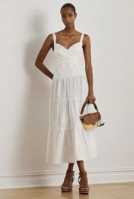 Sukienka Lauren Ralph Lauren  biała 200P13460