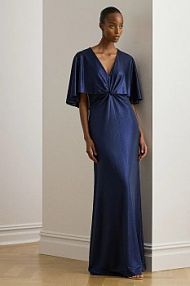 Sukienka Lauren Ralph Lauren  granatowa 253P04061