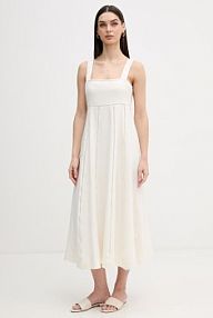 Sukienka DKNY  beżowa DJ6D9174