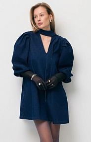 Sukienka jeansowa BIZUU ADRY.granatowa granatowa