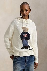 Sweter Polo Ralph Lauren  beżowy damski 211A96253