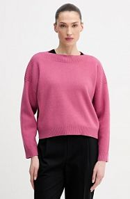 Sweter United Colors of Benetton  różowy damski 10ICD10GC