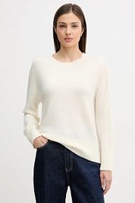 Sweter United Colors of Benetton  beżowy damski 10K1D10FF
