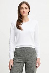 Sweter United Colors of Benetton  biały damski 1C19D10FV