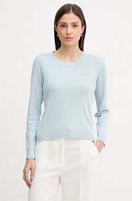 Sweter United Colors of Benetton  niebieski damski 1C19D10FV