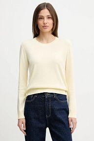 Sweter United Colors of Benetton  żółty damski 1C19D10FV