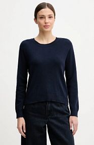 Sweter United Colors of Benetton  granatowy damski 1C19D10FV