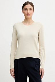 Sweter United Colors of Benetton  beżowy damski 1C19D10FV
