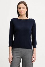 Sweter United Colors of Benetton  granatowy damski 1C19D10G1