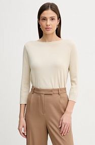 Sweter United Colors of Benetton  beżowy damski 1C19D10G1