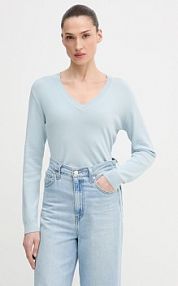 Sweter United Colors of Benetton  niebieski damski 1C19D403N