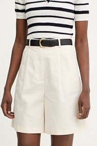 Szorty Weekend Max Mara  beżowe damskie 2615141022600