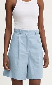 Szorty Weekend Max Mara  niebieskie damskie 2615141022600
