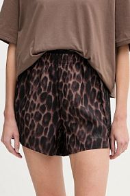 Szorty sportowe adidas performance  brązowe JZ4935