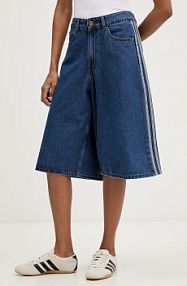 Szorty jeansowe adidas Originals  niebieskie KD2915