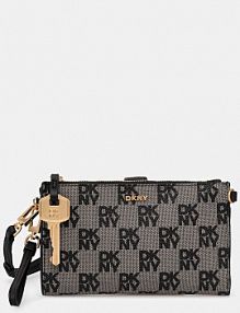 Portfel DKNY  czarny damski R5456N80