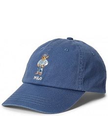 Czapka z daszkiem Polo Ralph Lauren  niebieska damska 211A87349