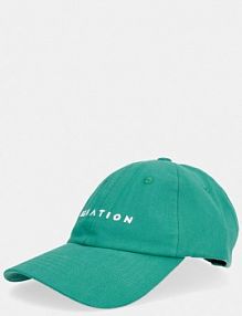 Czapka z daszkiem P.E Nation  zielona damska 254A089