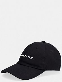 Czapka z daszkiem P.E Nation  czarna damska 254A089