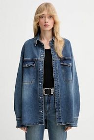 Koszula jeansowa Gestuz  niebieska 10910575