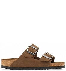 Klapki Birkenstock  brązowe damskie 1030863