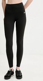 Legginsy Tommy Jeans  czarne damskie DW0DW21830