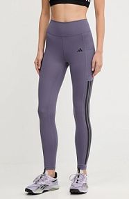 Legginsy adidas performance  fioletowe damskie JX7322
