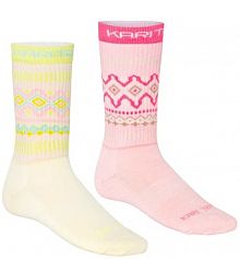 Skarpetki Kari Traa  różowe damskie 611465