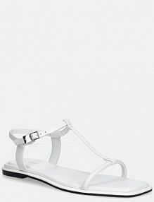Sandały Calvin Klein  białe damskie HW0HW02556