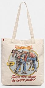 Torebka shopperka Levi's  beżowa 005FA.0005